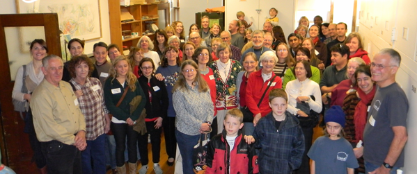 Volunteers group shot